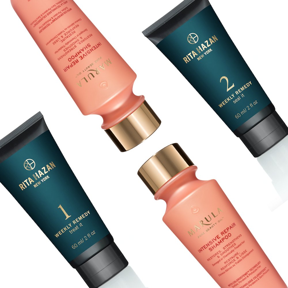 RitaHazan's tweet photo. Get INSTANT hair gratification with #WeeklyRemedy! Just ask @NewBeauty! #RitasRevolution https://t.co/TeMyfy9osq https://t.co/Nc0O1mIBPk