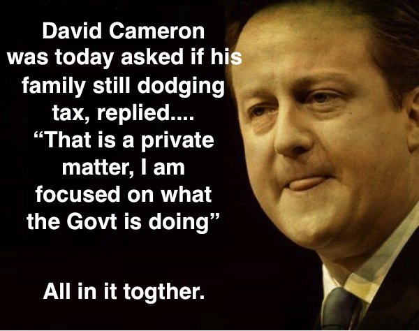 Ulemujournalist's tweet photo. #PanamaLeaks @David_Cameron Quizzed today by press.... https://t.co/TyBpVc9gQy