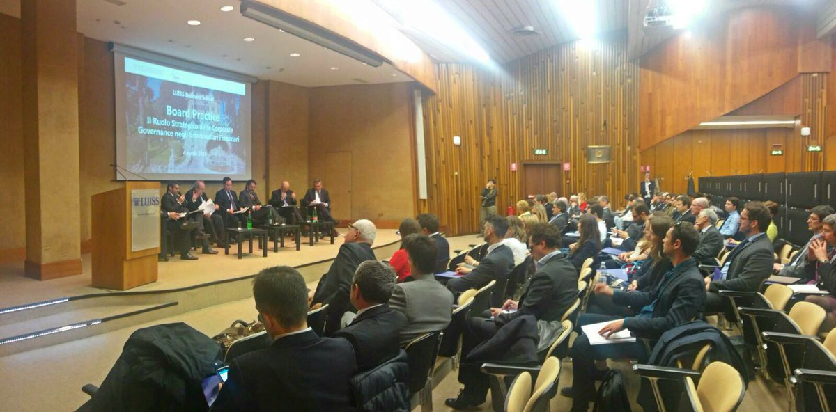 LuissBusiness's tweet photo. #BoardPractice
Inizia l’incontro sulle sfide del sistema finanziario: https://t.co/p9RNv8OtQs https://t.co/6gCbPPVdS7