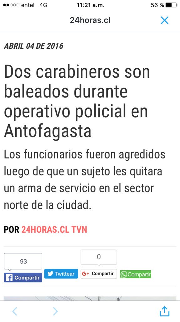 antofasegura's tweet photo. La delincuencia sigue ganando terreno en las poblaciones de nuestra #Antofagasta fuerza y aguante @Carabdechile https://t.co/v2HFYHwcWA