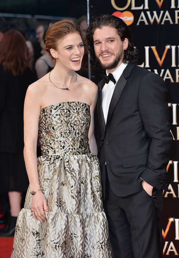 Jon snow and ygritte have made their red carpet debut as a reallife couple