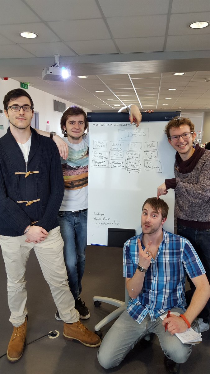Jb_Tennessee's tweet photo. Les idées fusent 🎉 #SIECLAB #iim #hackathon https://t.co/3WEVJkjb3v