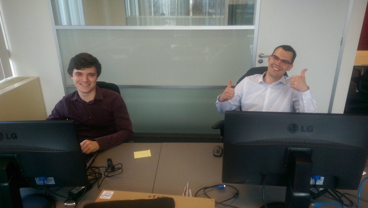 jvanvianen78's tweet image. RT #jstacktweets: &quot;Welcome to our new front-end wizards Stijn &amp;amp; Jasper!  May the Code be with you! https://t.co/UHiEl6b05O&quot;