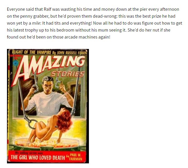 ItsOnlyStatic's tweet image. Here's your daily Abomination. See more of this kind of trash here wp.me/P4XKDX-1k