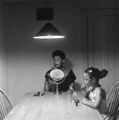 Carrie Mae Weems-Best known for the Kitchen Table Series-Her other works were just captivating