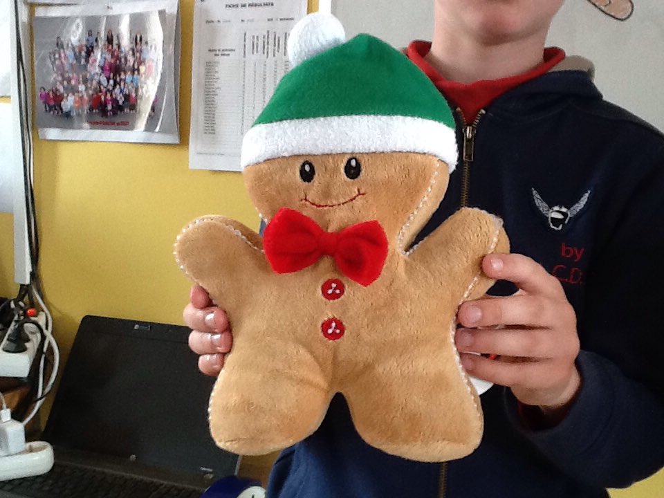 Toute la classe a fait un exposé sur les contes. Aujourd'hui c'était le bonhomme en pain d'épices. MIAM!!! Axel😀😀😀😀😀
