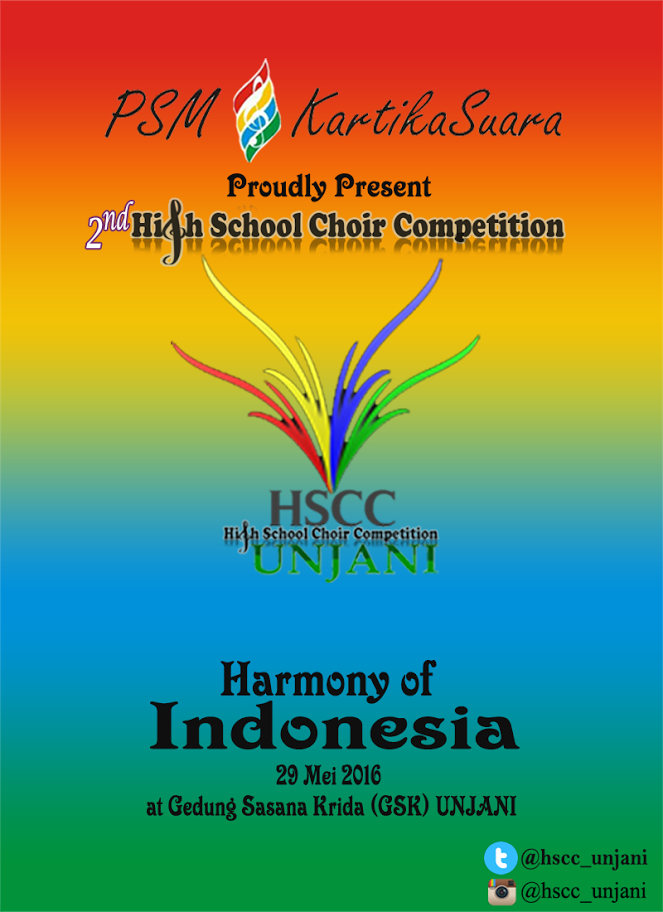 Jangan lupa segera daftarkan choirmu, 6 hari lagi terakhir pendaftaran dan akan diadakan techmeet di UNJANI