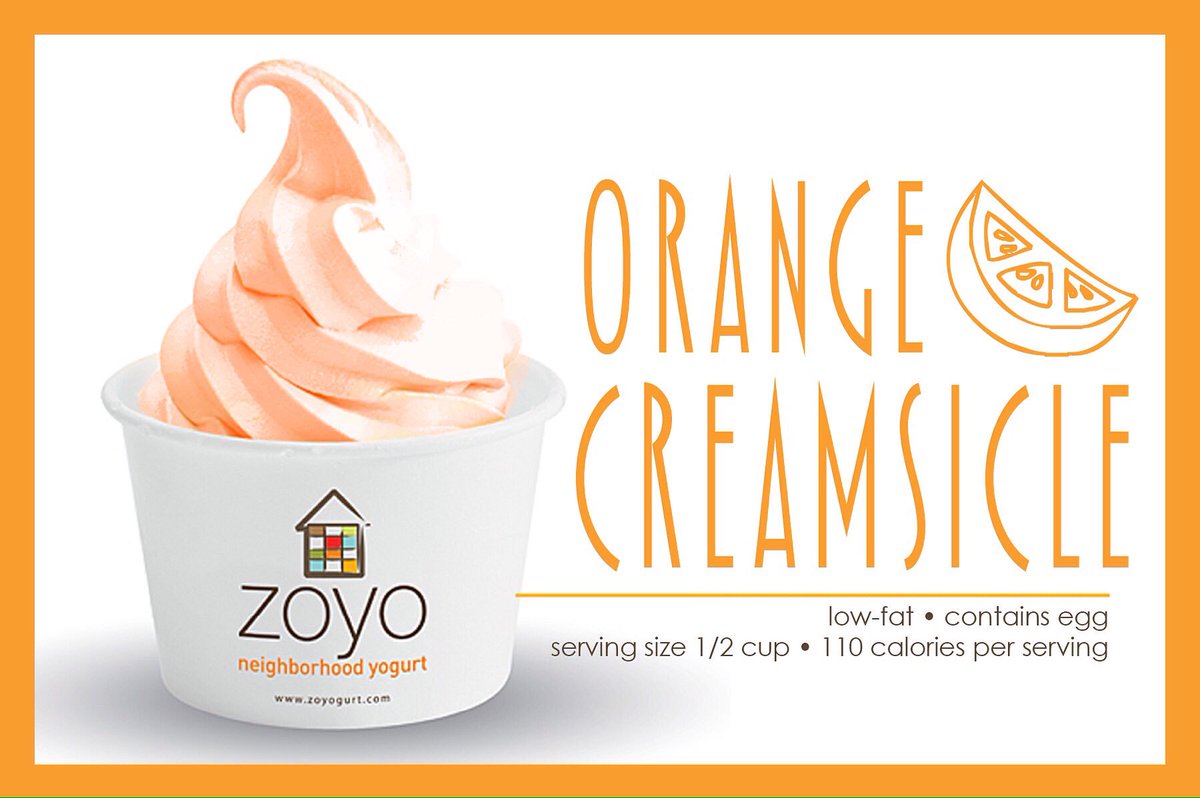 zoyofortwayne's tweet photo. If you love orange creamsicle, this tastes identical to the real thing. Come try it before it's all gone 🍊🍦 https://t.co/lJog9c9kFY
