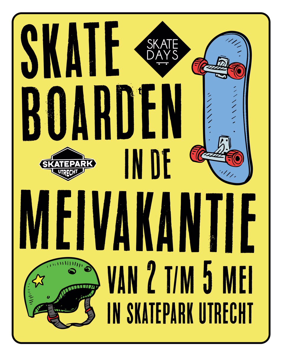 skatedaysnl's tweet photo. De Skateweek vindt weer plaats in #skateparkutrecht! Info &amp; inschrijven via https://t.co/NQjQif8Xgx https://t.co/M0dFPO9QAb