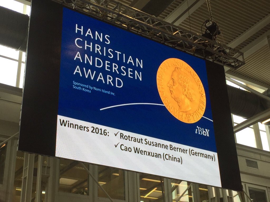 Winners of the #HansChristianAndersenAward announced thebookseller.com/news/berner-an…