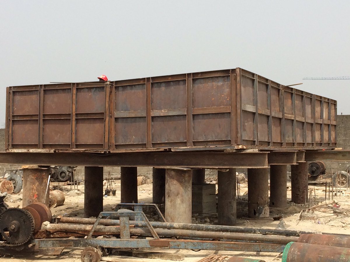 GodMadeGroup's tweet photo. Pile load test #gmg #construction #architecture #realestate #lagos #nigeria https://t.co/m7VX7uOCID