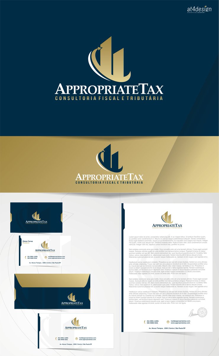 AT4Design's tweet photo. Identidade Visual - AppropriateTax
A AppropriateTax oferece às empresas apoio técnico para a sua gestão fiscal. https://t.co/0k6LCG0QZB