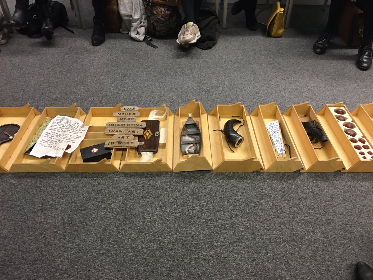 agneatha's tweet image. Imaginative knowing with magical objects from a magical box #objectbasedteaching
