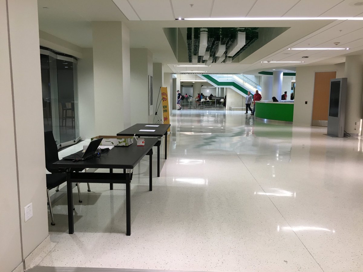 UNTUnion's tweet photo. Have 10 minutes? Want a $5 coupon for lunch? Come here and take a quick survey about the Union. #freelunch https://t.co/kRZSosmeLF