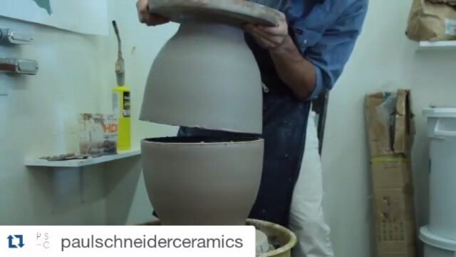 potterymaking's tweet photo. https://t.co/HGTBfJpcGo Two parts thrown separately, one huge pot.
#potterymaking #pottery #ceramics #wip #wheelth… https://t.co/EquSMwUgQH