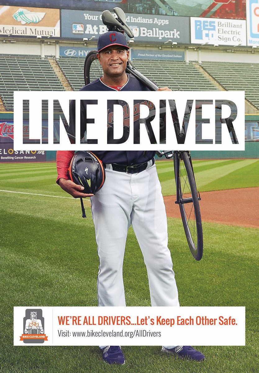 Bike_CLE's tweet photo. Opening day! Remember, bikes are legal road vehicles. We're #AllDrivers https://t.co/qBpoClEvw4