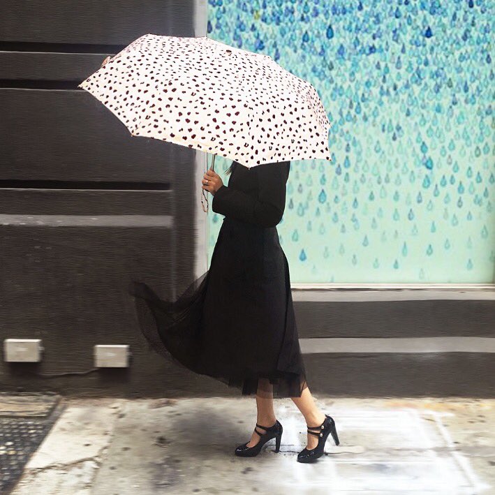 VergeCreative's tweet photo. If you must rain on our parade- at least we have our cheetah umbrella we designed for @LOFT #design #chic https://t.co/TMQCk5lFyC