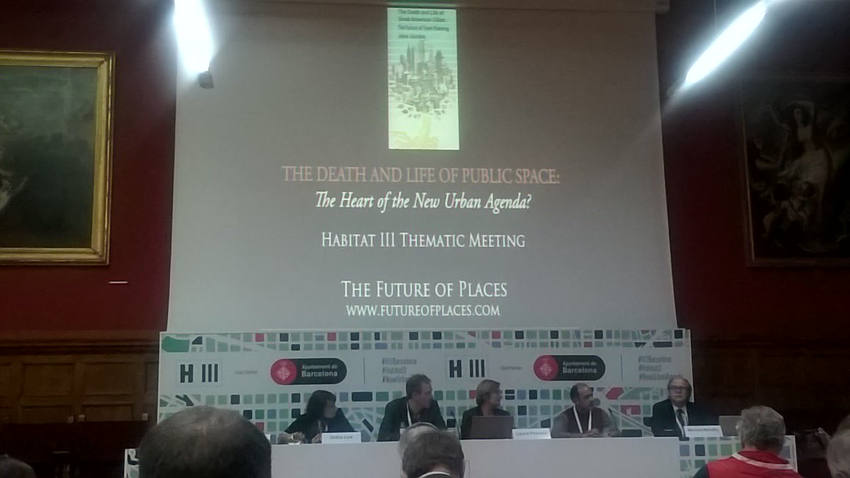 gicstweet's tweet photo. Evocative title for the session organized by Future of Places. #H3Barcelona #urbanthinkers https://t.co/b1dLElII2N