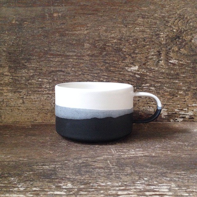 SoulCeramics's tweet photo. Drastic #contrast in this #ceramicmug by @brit_mcdaniel  makes us swoon https://t.co/Wdj9oFoFur