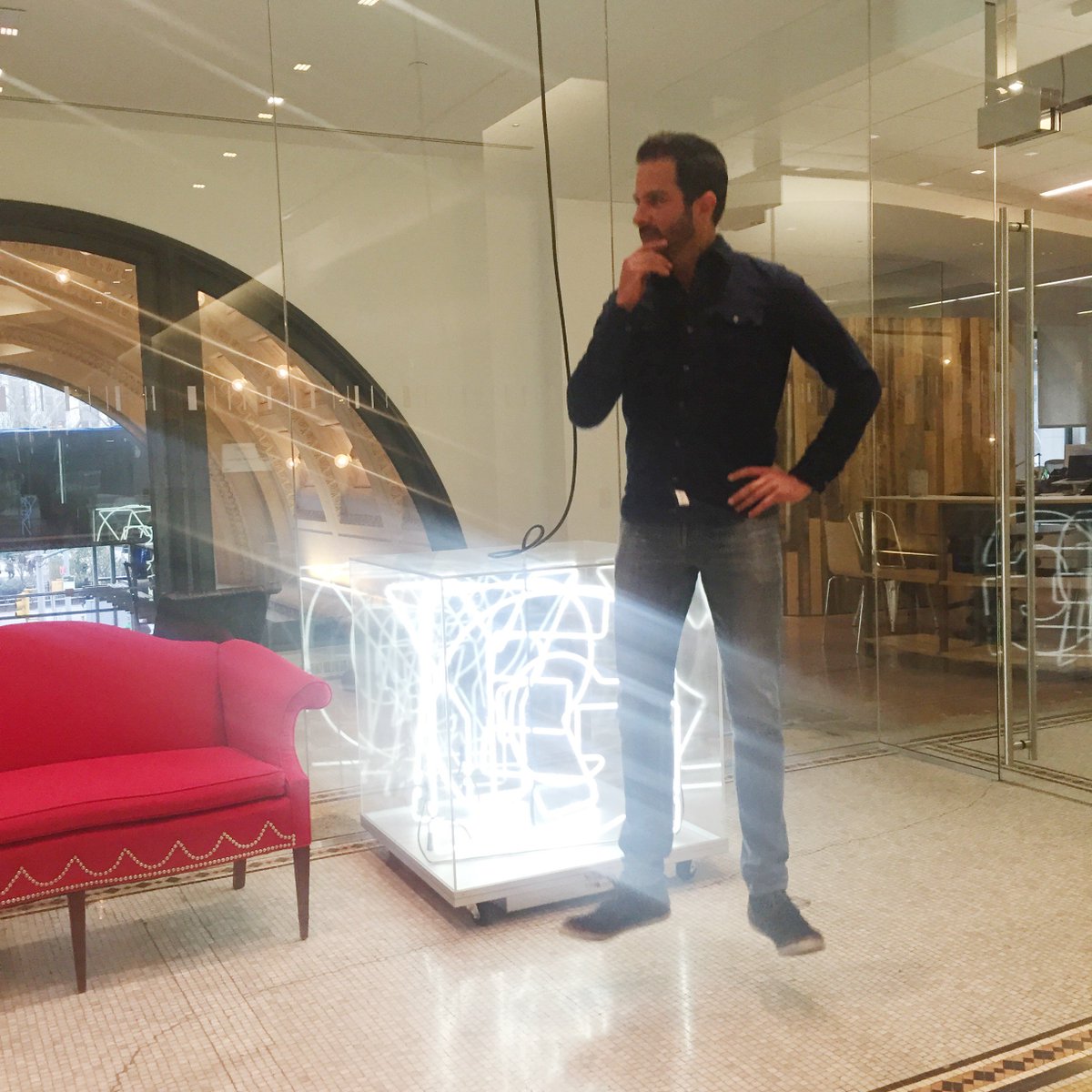 Insidewing's tweet photo. #floatingin our offices ready to push limits and great ideas. Welcome our new Chief Creative Officer José Aguilar! 🙌 https://t.co/TDhfEPksUw