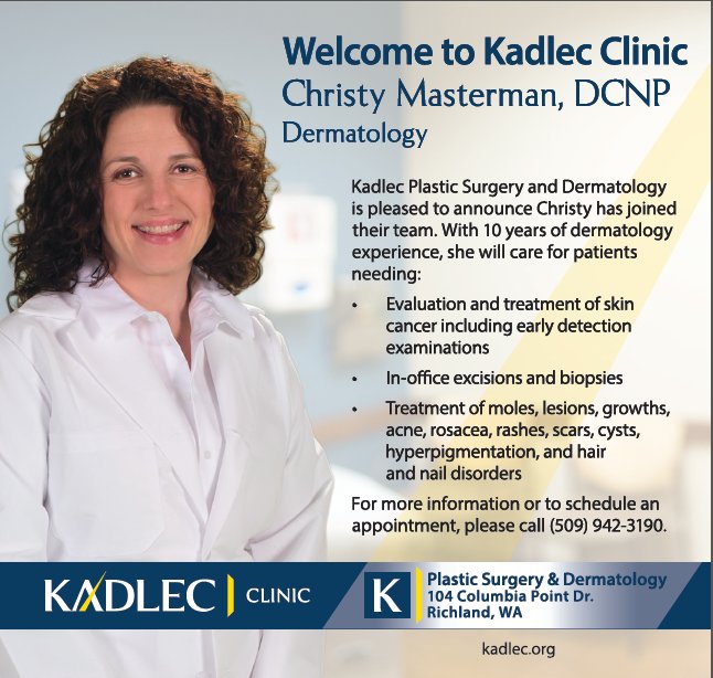 Kadlec Medical on Twitter "Please TriCities native, Christy