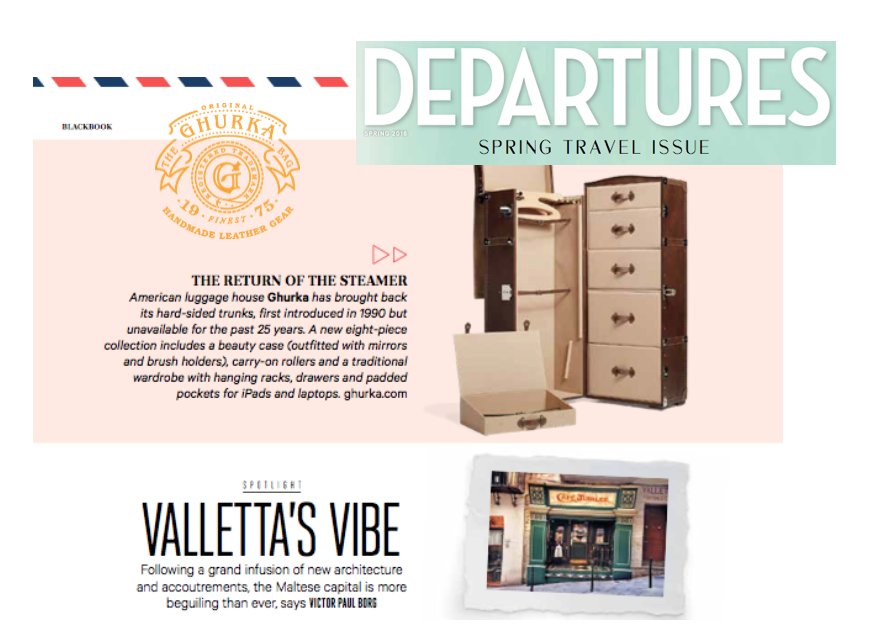 RMG_PR's tweet photo. Bringing it back w/ @GhurkaUSA in @DeparturesInt's #SpringTravelIssue #EditorialCoverage https://t.co/21pLLWoQlT https://t.co/iqANcPAzkn