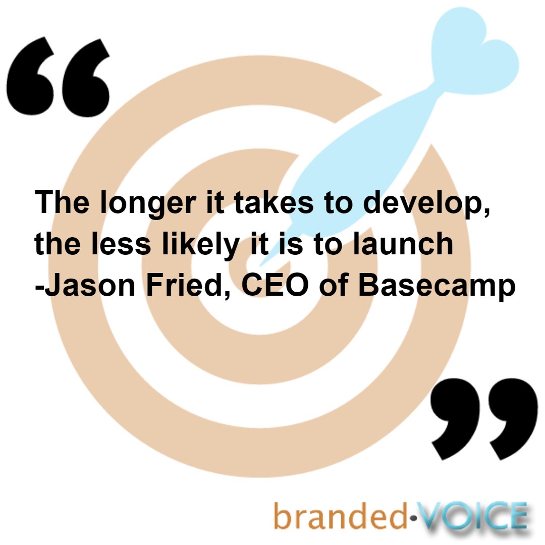 BrandedVoice's tweet photo. Stop searching for perfect and #Launch already. #entrepreneurlife #BrandedVoice #Mondaymotivation https://t.co/4MWvtMHEyw