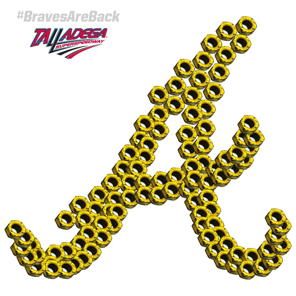 TALLADEGA's tweet image. Happy #OpeningDay to our friends at the @Braves! #BravesAreBack