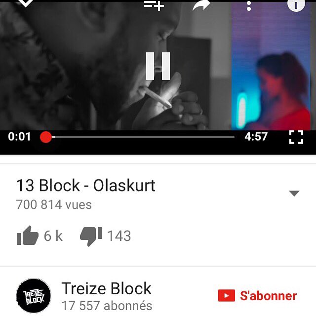 13BlockOfficiel's tweet photo. Plus de 700K 💪🏾 #ForceAVous Bientôt ce FuckingMILLION #DoucementMaisSûrement😈 #OLASKURT #OLASKURTBITCH #OLASKURTDJIZ https://t.co/ptQVbWkMSz