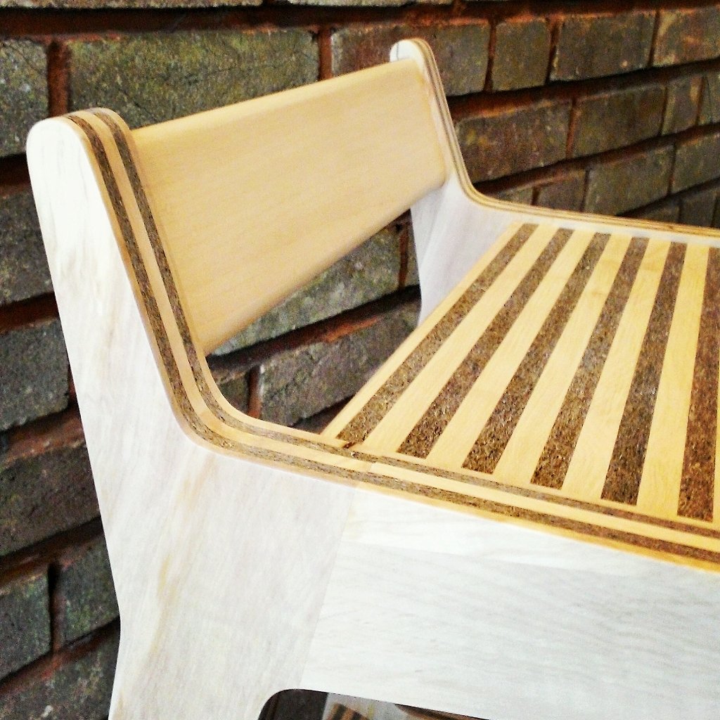 After months of tests, first barstool made of waste from Scottish brewery is ready #furnituredesign #djcad #Dundee