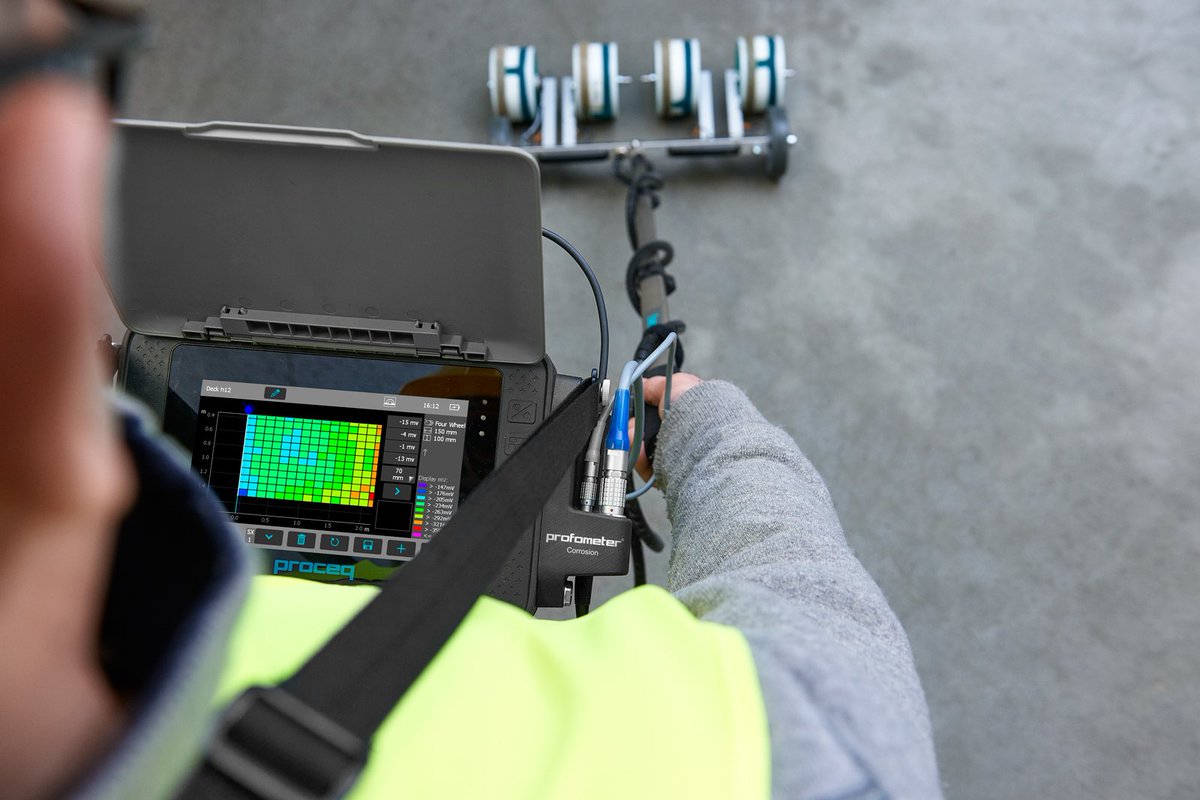 ScreeningEagle_'s tweet photo. Another great moment in #Proceq's 2016 timeline: Launch of the #Profometer #Corrosion! https://t.co/EPypqxgx6t https://t.co/kpb9mULYvI