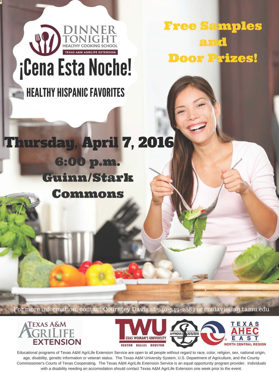 piwbutler's tweet photo. #excitedtopartner @dinnertonightag  @twuniversity @texasahec #nationalpublichealthweek2016 #agrilifegrowinghealthyTX https://t.co/alGHEm2jbv