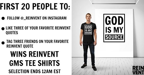 rein_vent's tweet photo. Good afternoon!
"God is my Source" tees has launched in order to win a shirt follow the instructions on the image https://t.co/BNKF9LQntL