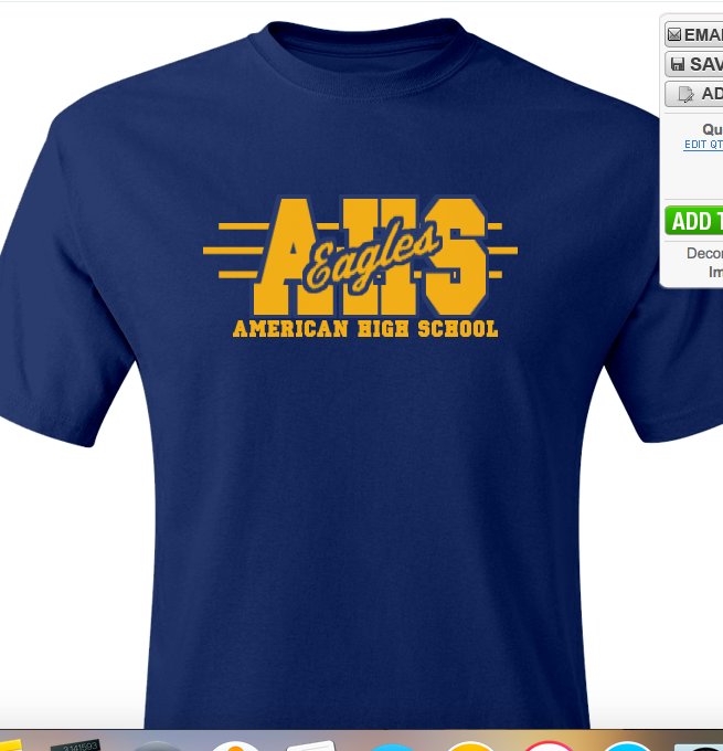 Americanvhs's tweet photo. #AHSstudents, one of our students designed these...What do you think? https://t.co/sQ9GUPknHD