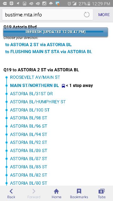 WakefieldBxDave's tweet photo. @NYCTSubway your Opening day news story and PR say take WB Q19/66 to Northern/126 but there is no bus stop on Q19. https://t.co/yAUfKghIOb