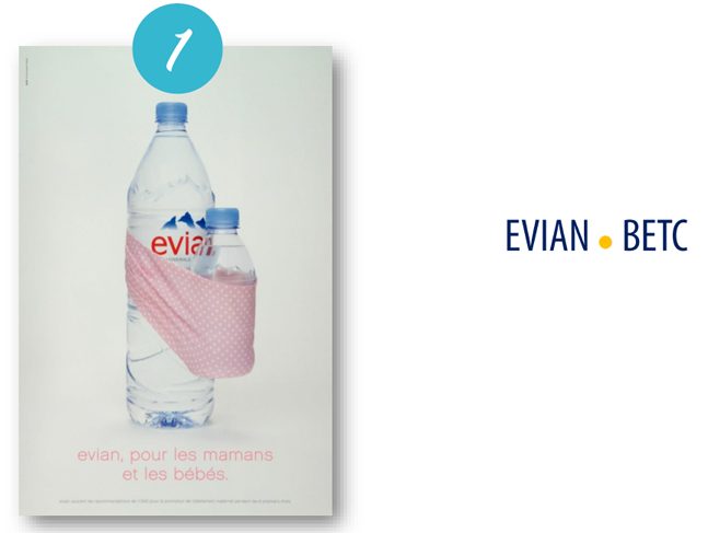 manongasp's tweet photo. Coup de coeur pour la campagne @evianwater lauréat #PalmaPub Ipsos #publicite https://t.co/2cTAzGUY9r https://t.co/rvuGxvGWVL