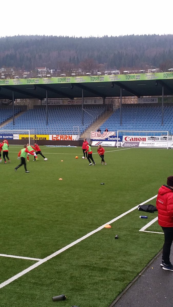 Det er klart for oppkjøringens siste treningskamp. Mot DFK på Marienlyst. Ekornberget stiller med 2 mann.