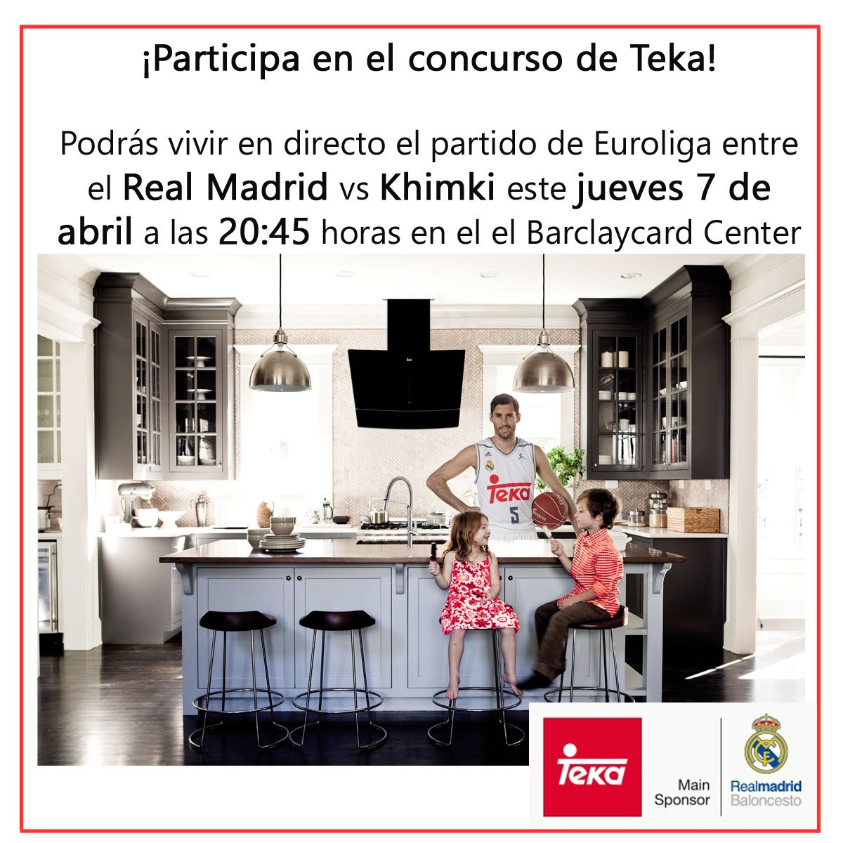 teka_ESP's tweet photo. .@Siempre_RM .@RMBasketFans ¿nos ayudáis a difundir nuestro #concurso? https://t.co/cGB22ILCXi #tekatalisman https://t.co/V6bjGCmgG1