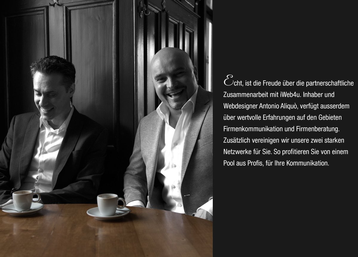 iweb4uWebdesign's tweet image. Vielen Dank an Fabio von lazzarinicom.ch und an Stefan von augenweiden.ch für das tolle und humorvolle schooting.