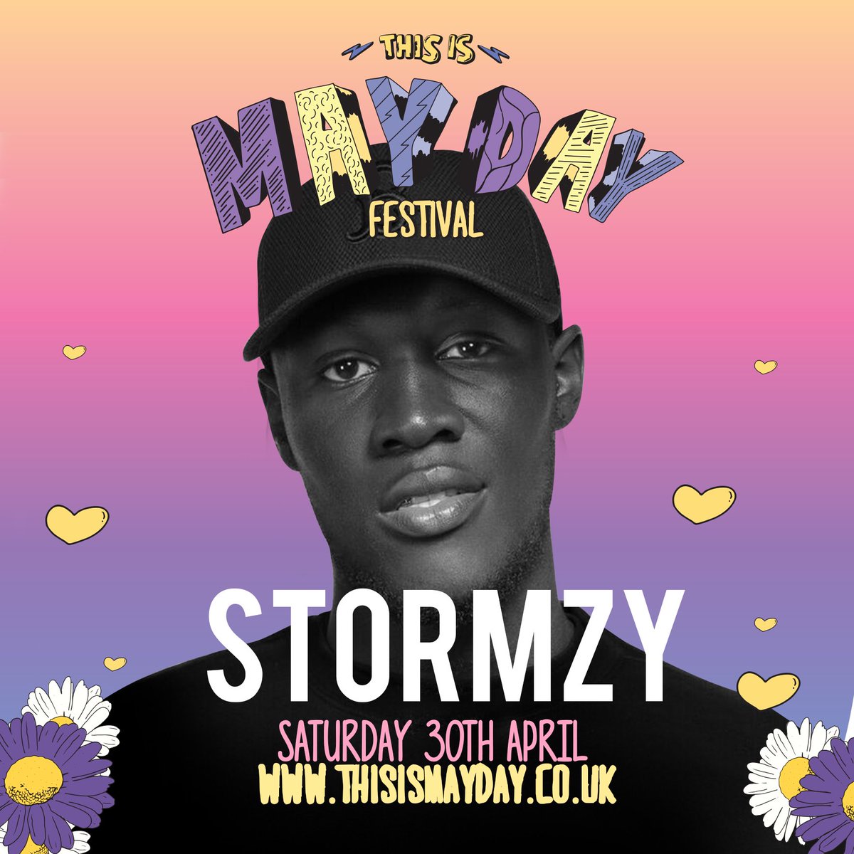 MayDayOxford's tweet image. First Headliner Announced | STORMZY. Tickets Released Tuesday 5th April. Save The Date - Saturday 30th April #oxford