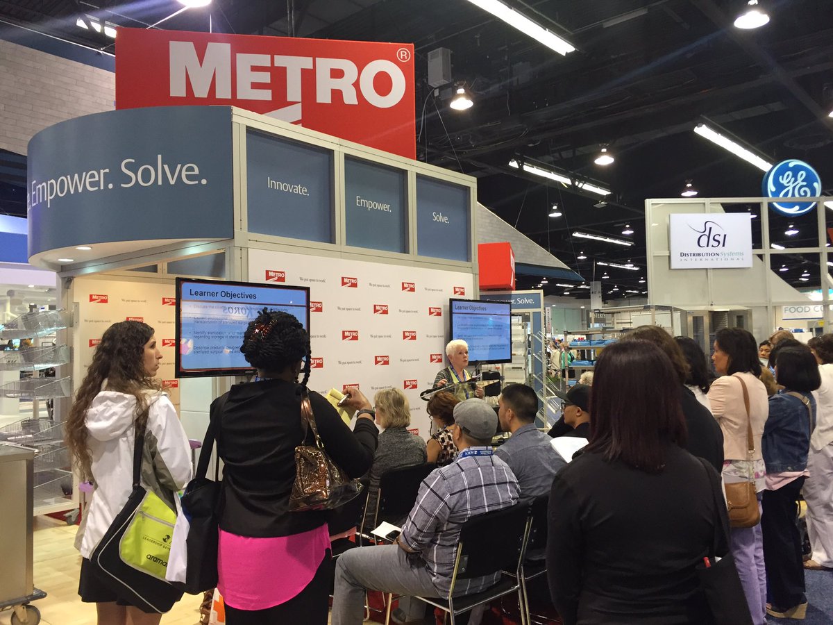 MetroCanadaHC's tweet photo. @MetroHC #AORN2016 #Metro #clinical #healhcare @GoInterMetro #Anaheim https://t.co/8tloWvzkTs