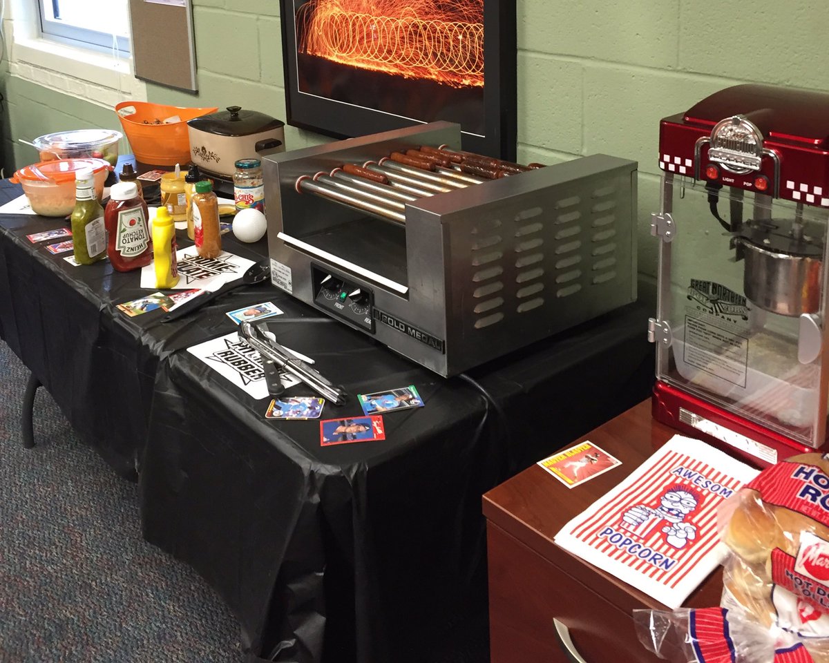 When you can't get to Opening Day, at least you can get the food at Work! #workhardbenice #ptap