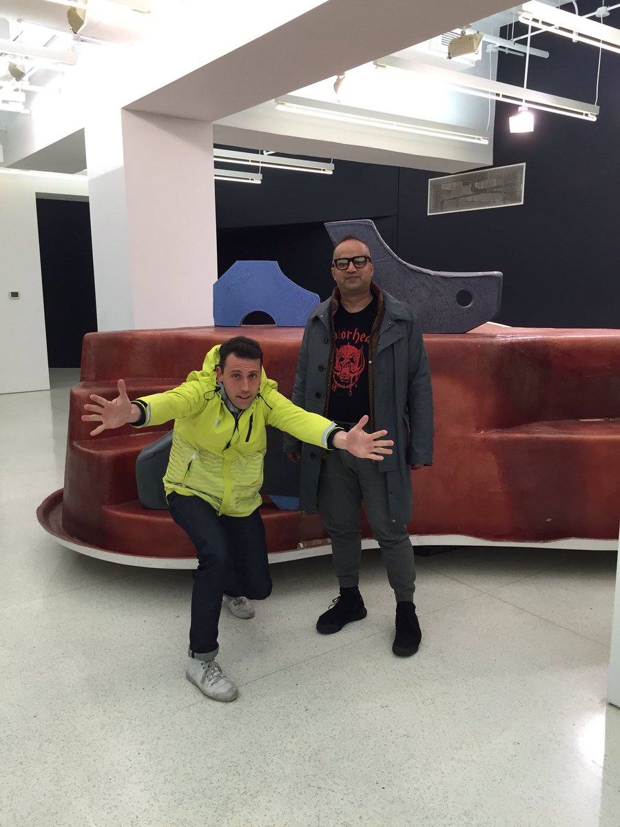 NeverNotWorking's tweet photo. Oskar spoke to #MerwinAndrade at @rbstudiosny learning about his time with @felakuti peep: https://t.co/zG71rAiElT https://t.co/muL3ugq14T