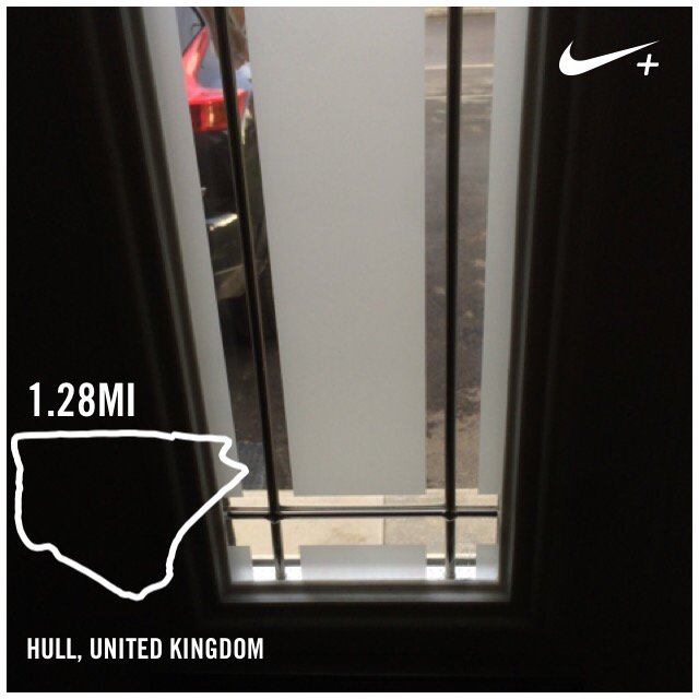 bigphilako's tweet photo. Fucked ! I just ran 1.28 mi with Nike+. #nikeplus https://t.co/K4VnaXn4eI