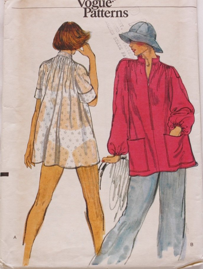 sueforgetmenot's tweet image. Vogue Very Easy 9223 Top Tunic or Smock Sewing Pattern Bust 32 1970s etsy.me/1OpfggE #Etsy #SmockTop
