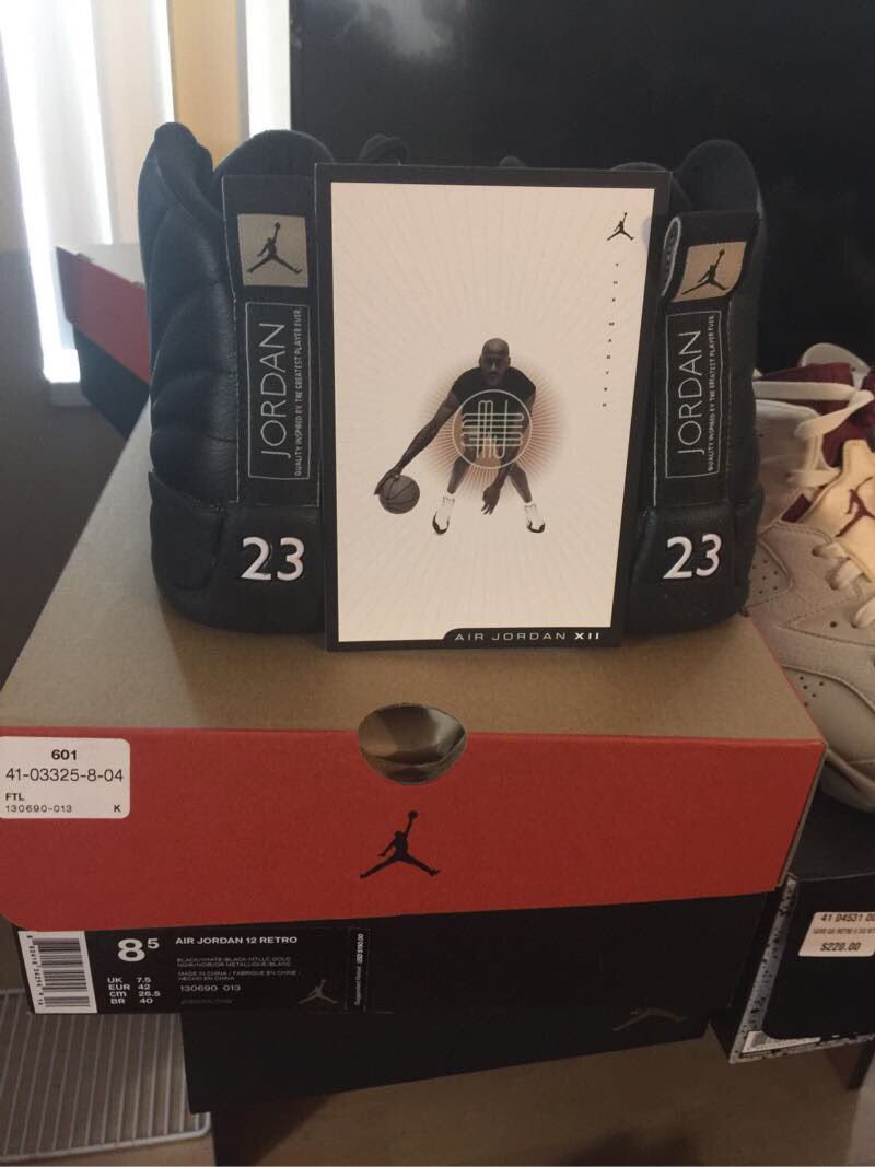 retros4U's tweet photo. DS AJ 12 Sz 8.5 $325+ pls RT @NikeLawd @Deadlaced @billy_326 @Buyandsellkickz @InaboxKicks @CopThese @SneakerCell https://t.co/rhbF0mqXVP