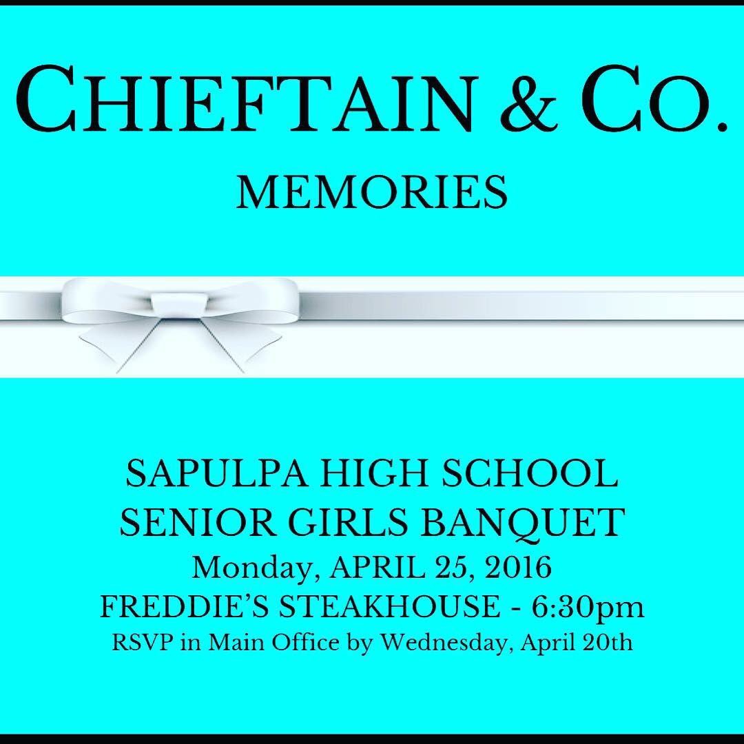 sapulpabluecrew's tweet photo. Senior Girls Banquet!! Save the date!! https://t.co/Jh8OBi5x7s