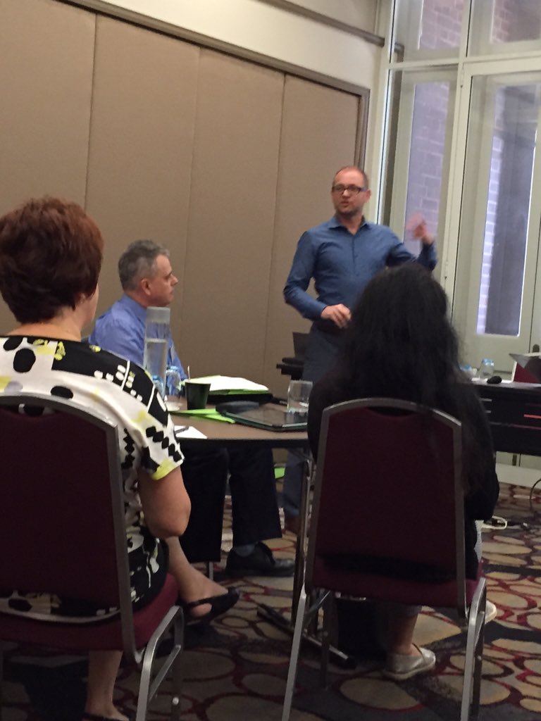 Coaching, Evaluative Thinking and Evidence great session led by Dr Paul Wood at NSWPPA Principal Leadership Program