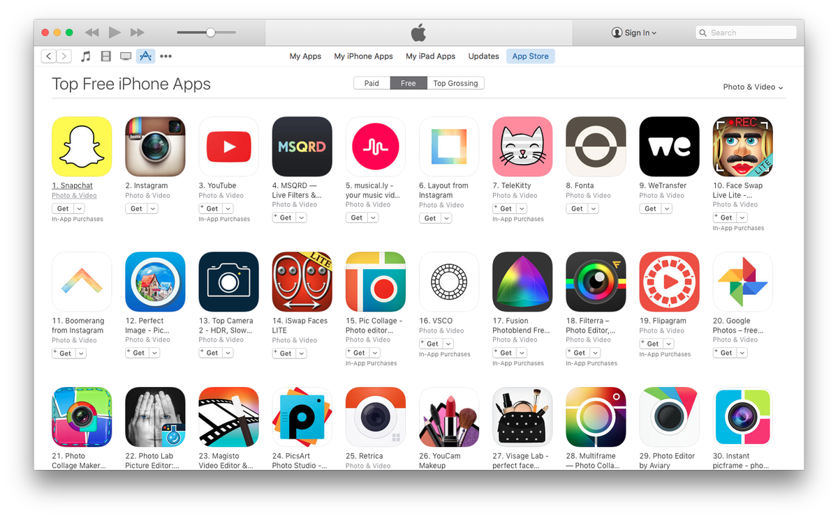 In good company in the Dutch Appstore. *proud*