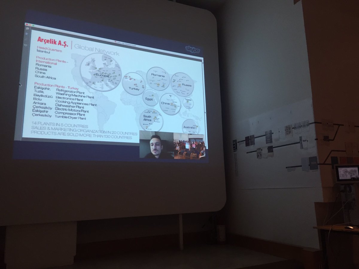 zoomentas's tweet photo. Intro.to Design Management Seminars @ODTU_EUTB Özgür Mutlu Öz, ux designer @ arcelik, sharing experiences with us. https://t.co/HKmHQa5Gm0